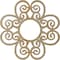 Ekena Millwork Cohen Wood Fretwork Pierced Ceiling Medallion, Hickory, 30"OD x 10 1/4"ID x 3/8"T CMWP30X30X0375COHI - alternate 2